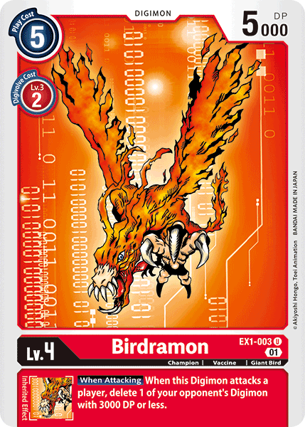 Birdramon [EX1-003] [Classic Collection] | Cracking-Singles