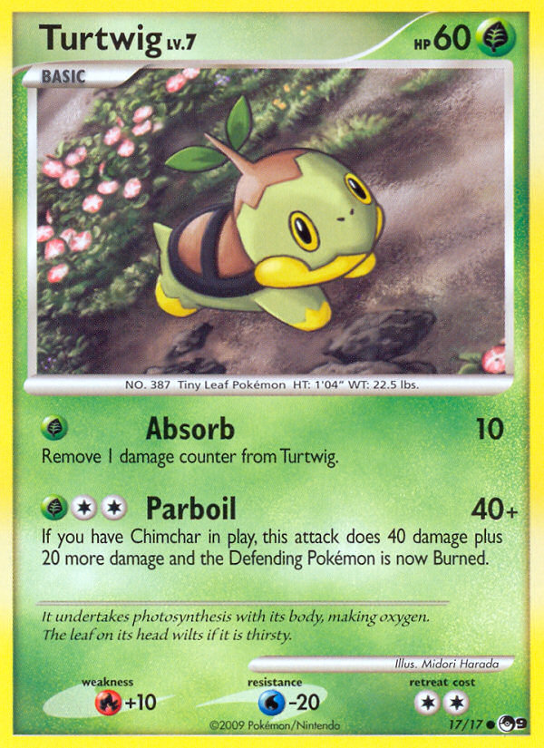 Turtwig (17/17) [POP Series 9] | Cracking-Singles