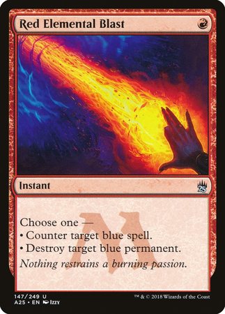 Red Elemental Blast [Masters 25] | Cracking-Singles