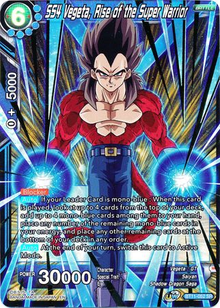 SS4 Vegeta, Rise of the Super Warrior [BT11-052] | Cracking-Singles