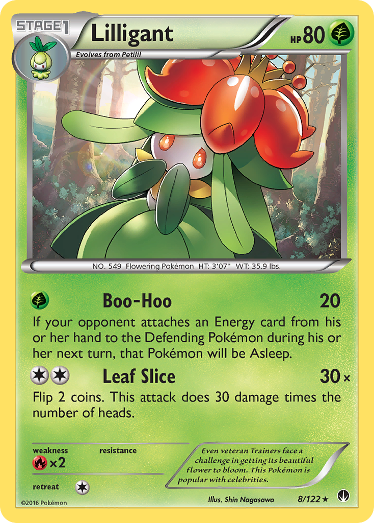 Lilligant (8/122) [XY: BREAKpoint] | Cracking-Singles