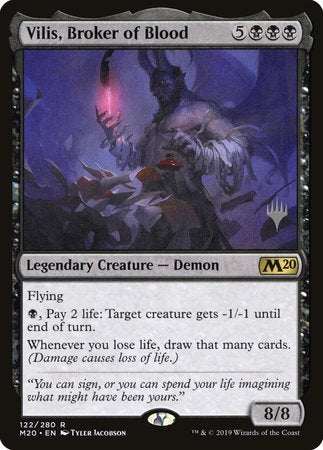 Vilis, Broker of Blood [Core Set 2020 Promos] | Cracking-Singles