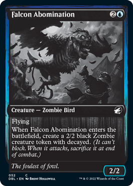 Falcon Abomination [Innistrad: Double Feature] | Cracking-Singles