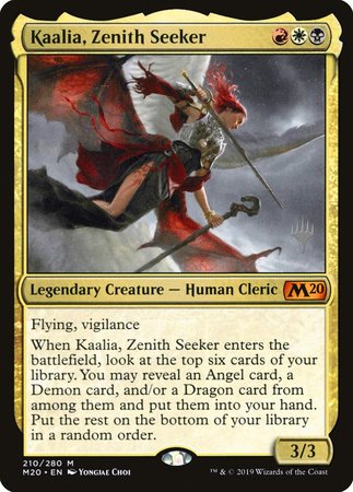 Kaalia, Zenith Seeker [Core Set 2020 Promos] | Cracking-Singles