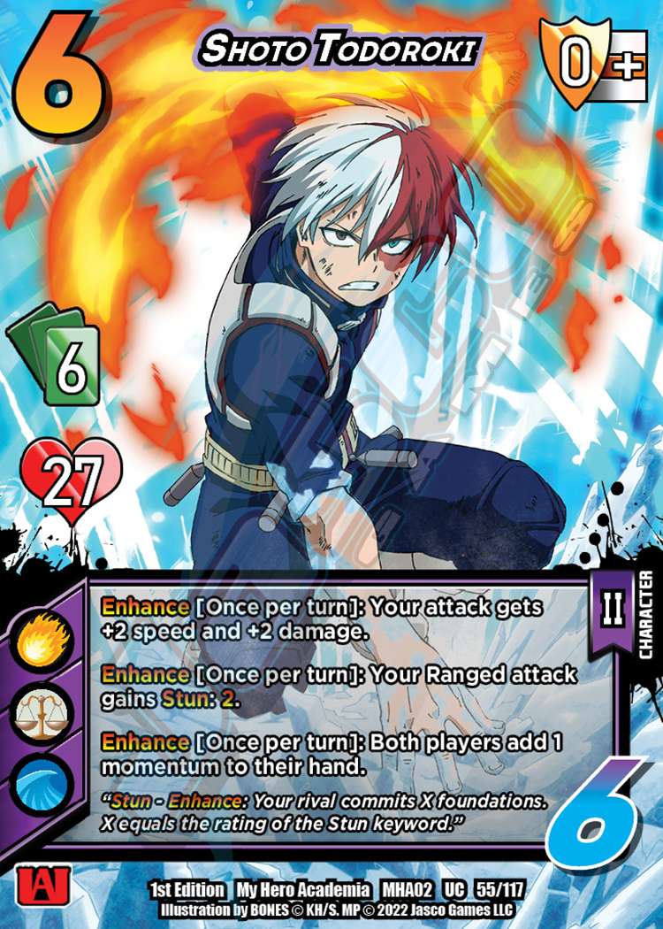 Shoto Todoroki [Crimson Rampage] | Cracking-Singles