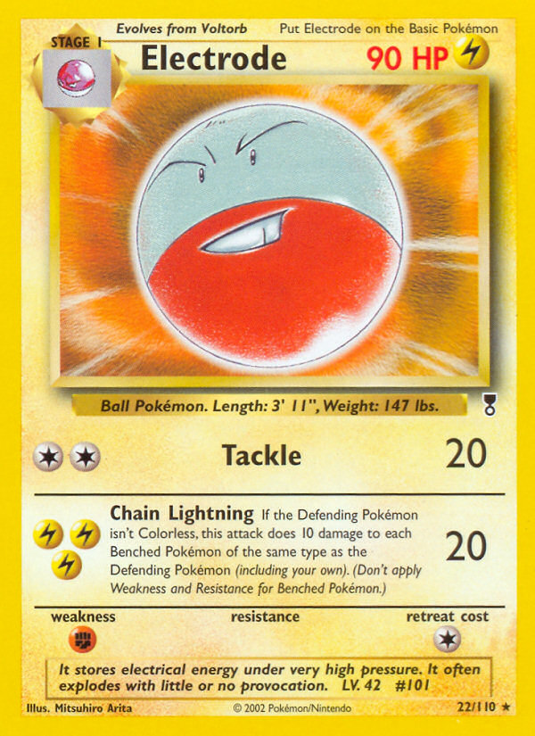 Electrode (22/110) [Legendary Collection] | Cracking-Singles