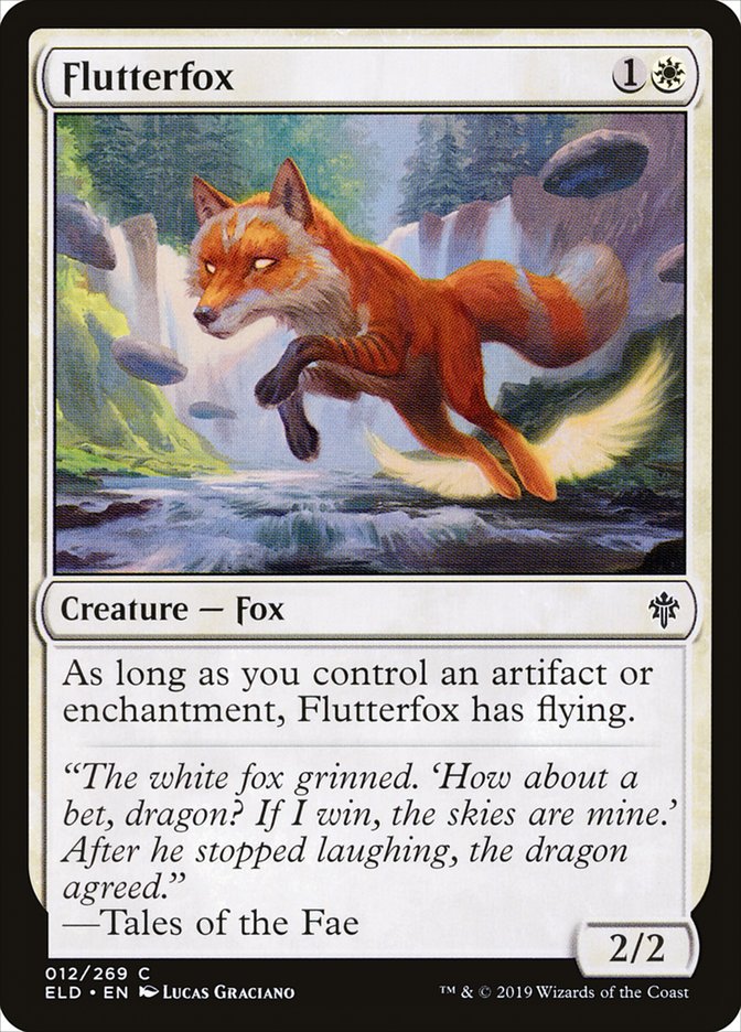 Flutterfox [Throne of Eldraine] | Cracking-Singles