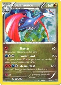 Salamence (57/108) (Cosmos Holo) (Blister Exclusive) [XY: Roaring Skies] | Cracking-Singles