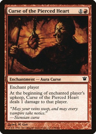 Curse of the Pierced Heart [Innistrad] | Cracking-Singles