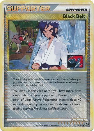 Black Belt (85/102) (League Promo) [HeartGold & SoulSilver: Triumphant] | Cracking-Singles