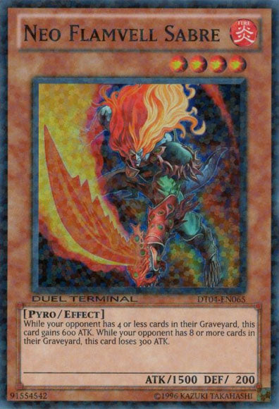 Neo Flamvell Sabre [DT04-EN065] Super Rare | Cracking-Singles