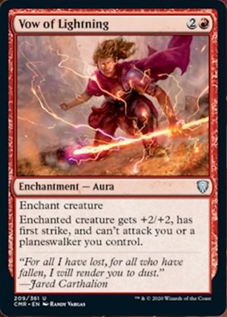 Vow of Lightning [Commander Legends] | Cracking-Singles