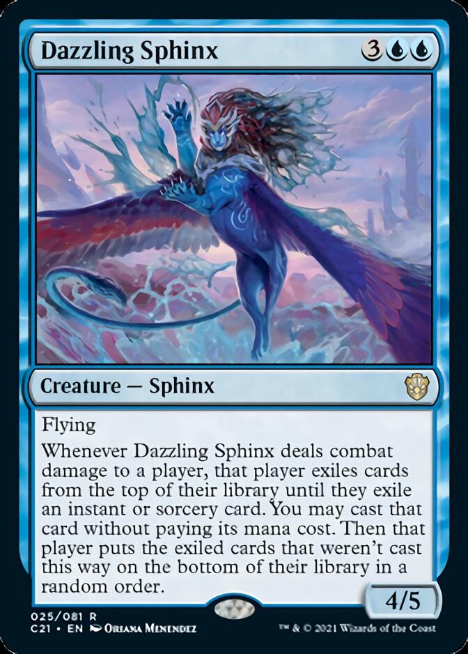 Dazzling Sphinx [Commander 2021] | Cracking-Singles