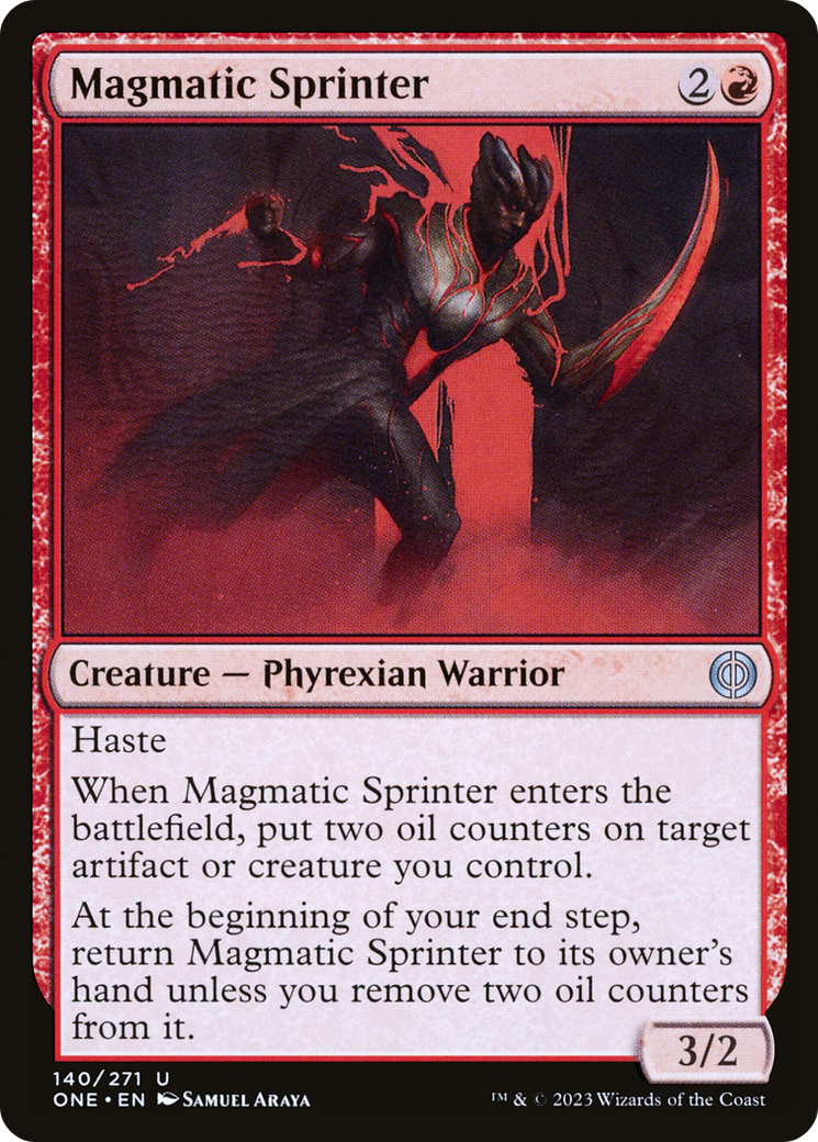 Magmatic Sprinter [Phyrexia: All Will Be One] | Cracking-Singles