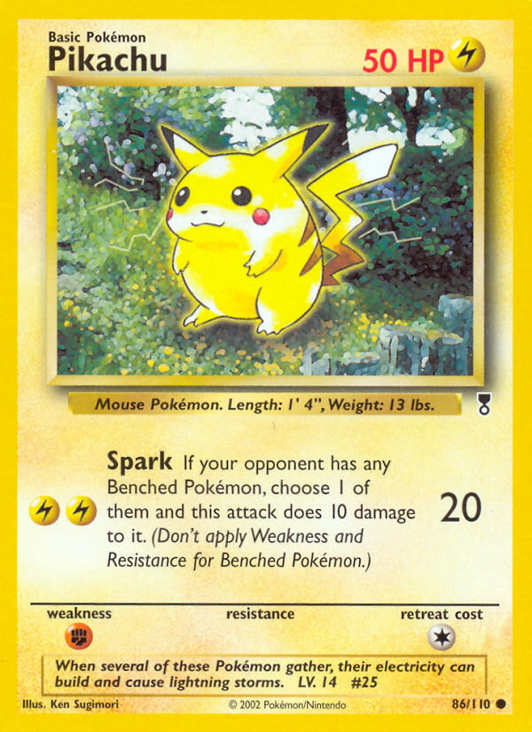 Pikachu (86/110) [Legendary Collection] | Cracking-Singles