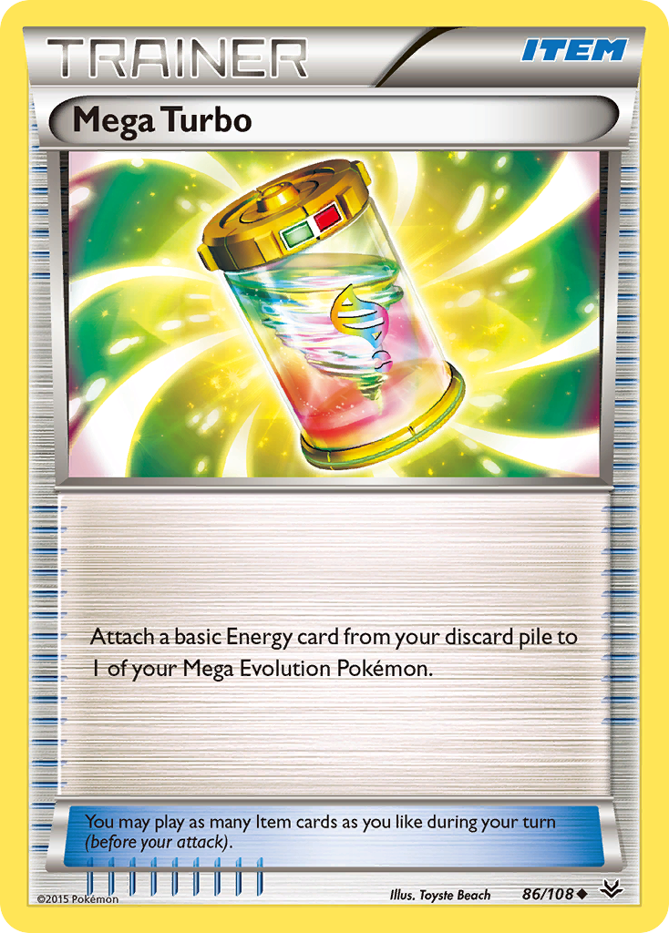 Mega Turbo (86/108) [XY: Roaring Skies] | Cracking-Singles