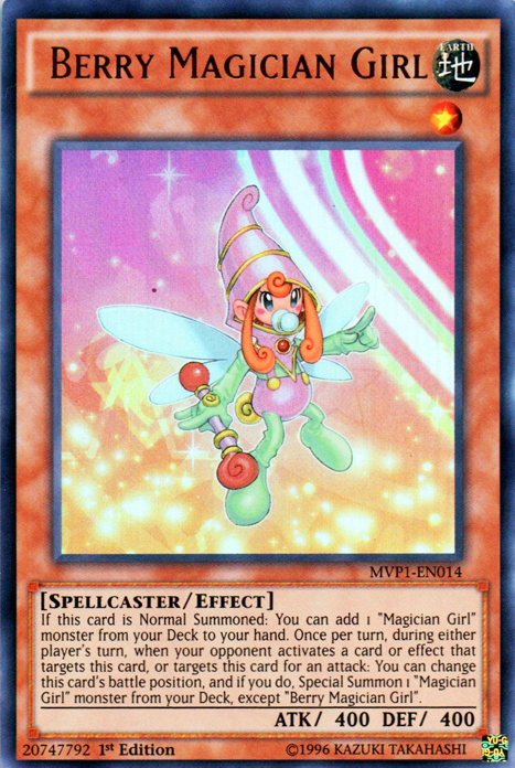 Berry Magician Girl [MVP1-EN014] Ultra Rare | Cracking-Singles