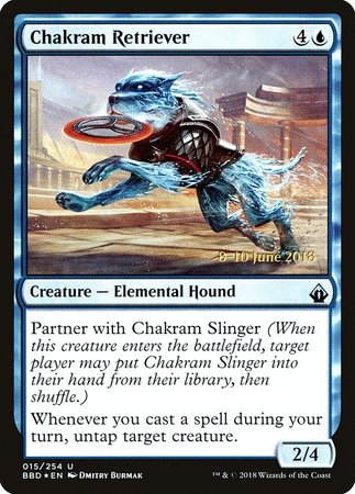 Chakram Retriever [Battlebond Promos] | Cracking-Singles