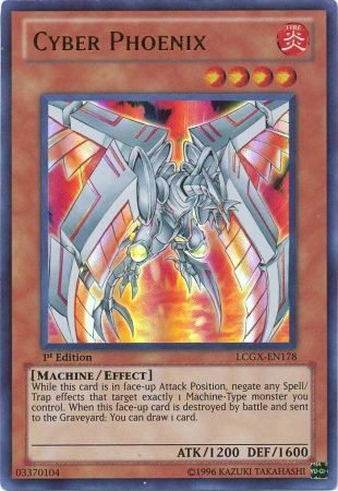 Cyber Phoenix [LCGX-EN178] Ultra Rare | Cracking-Singles