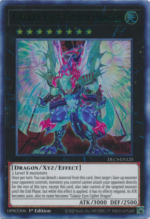 Galaxy-Eyes Cipher Dragon (Green) [DLCS-EN125] Ultra Rare | Cracking-Singles