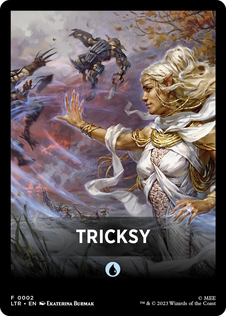 Tricksy Theme Card [The Lord of the Rings: Tales of Middle-Earth Tokens] | Cracking-Singles