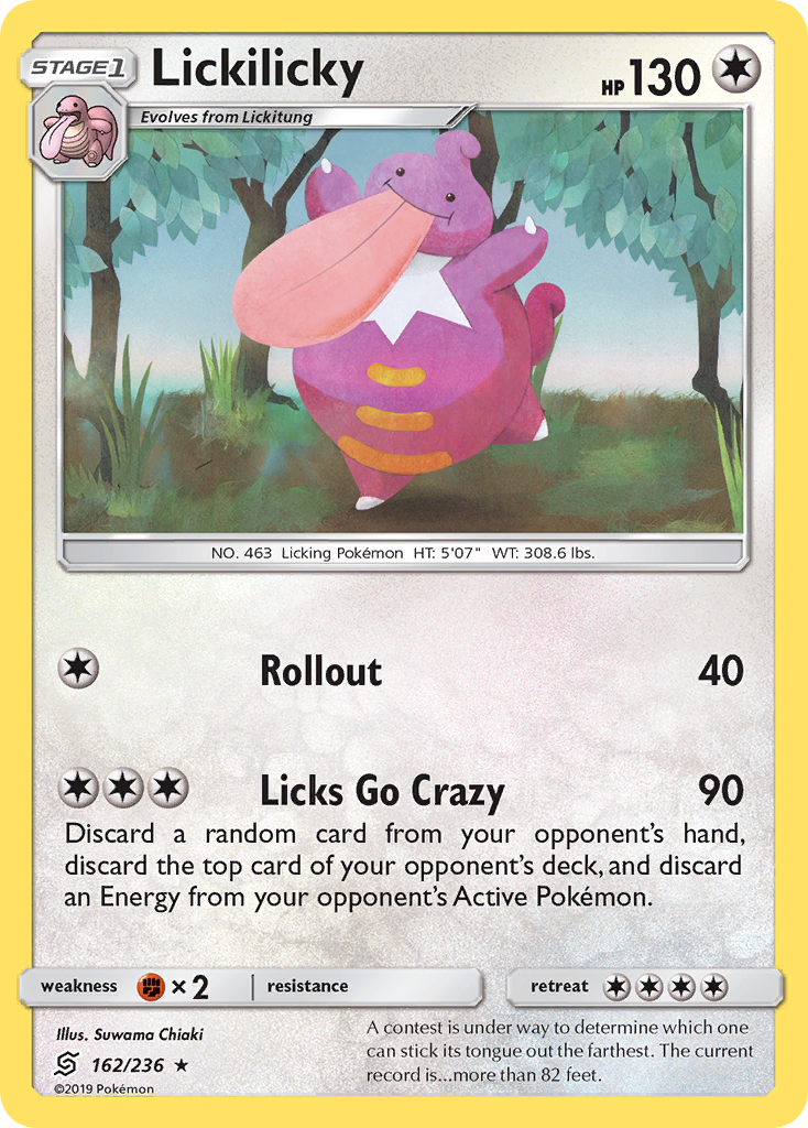 Lickilicky (162/236) [Sun & Moon: Unified Minds] | Cracking-Singles