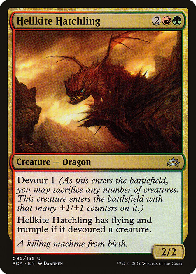 Hellkite Hatchling [Planechase Anthology] | Cracking-Singles