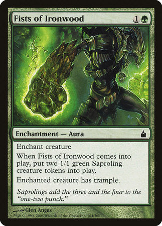 Fists of Ironwood [Ravnica: City of Guilds] | Cracking-Singles