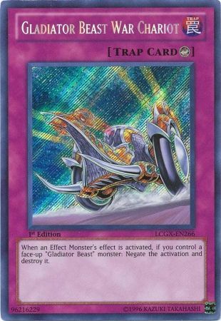 Gladiator Beast War Chariot [LCGX-EN266] Secret Rare | Cracking-Singles