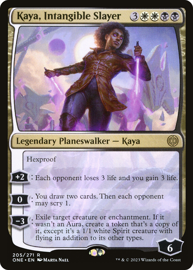 Kaya, Intangible Slayer [Phyrexia: All Will Be One] | Cracking-Singles