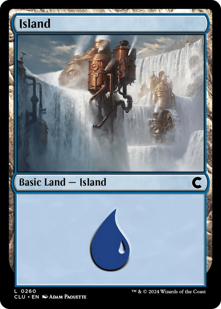 Island (0260) [Ravnica: Clue Edition] | Cracking-Singles