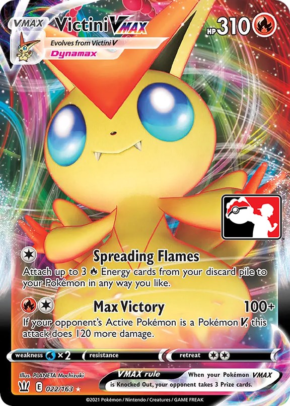 Victini VMAX (022/163) [Prize Pack Series One] | Cracking-Singles