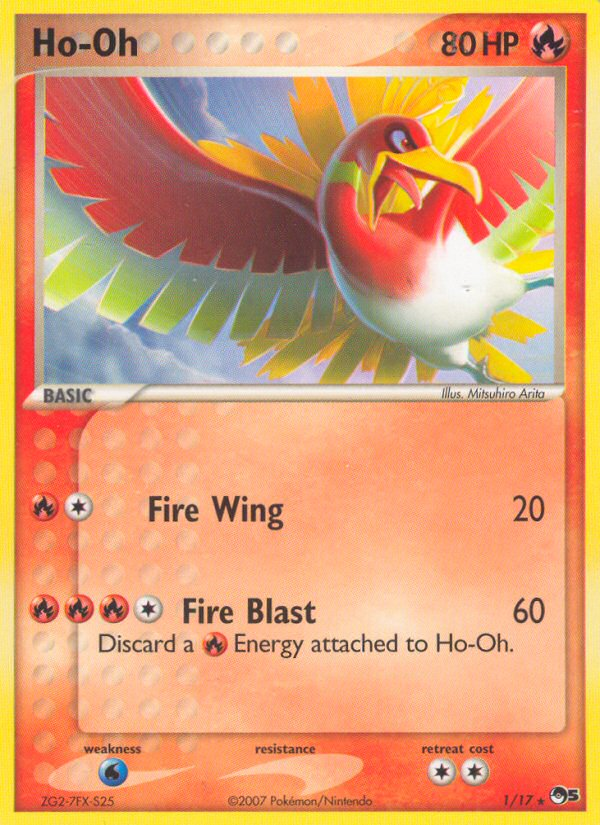 Ho-oh (1/17) [POP Series 5] | Cracking-Singles