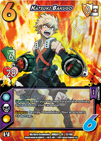 Katsuki Bakugo [Series 1 Unlimited] | Cracking-Singles