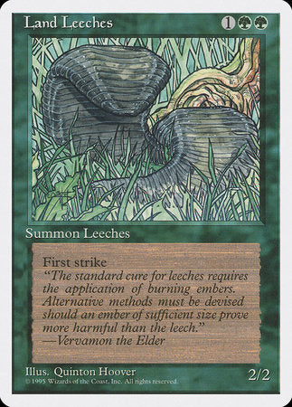 Land Leeches [Fourth Edition] | Cracking-Singles