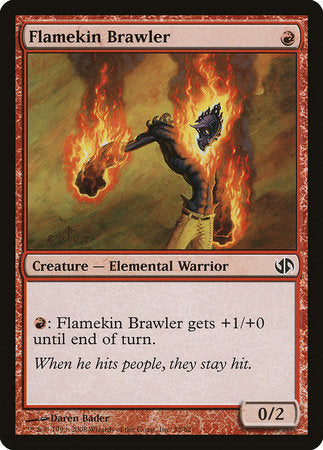 Flamekin Brawler [Duel Decks: Jace vs. Chandra] | Cracking-Singles