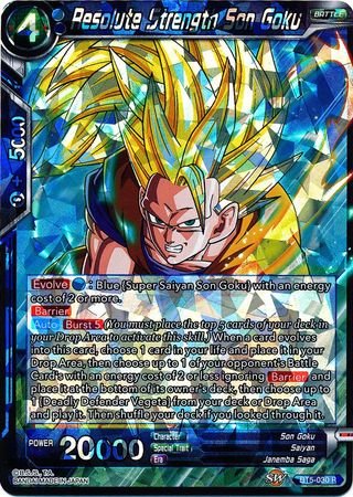 Resolute Strength Son Goku (BT5-030) [Miraculous Revival] | Cracking-Singles