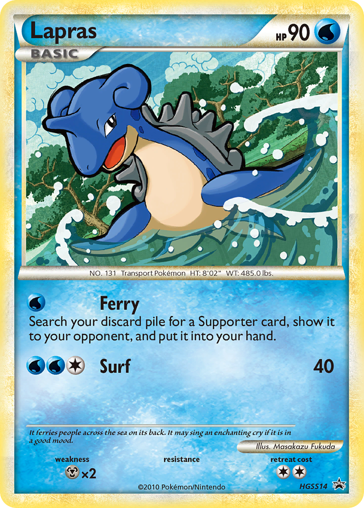 Lapras (HGSS14) [HeartGold & SoulSilver: Black Star Promos] | Cracking-Singles