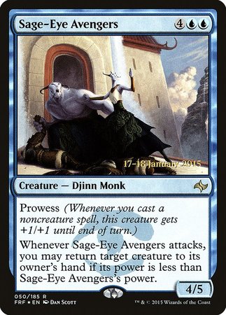 Sage-Eye Avengers [Fate Reforged Promos] | Cracking-Singles