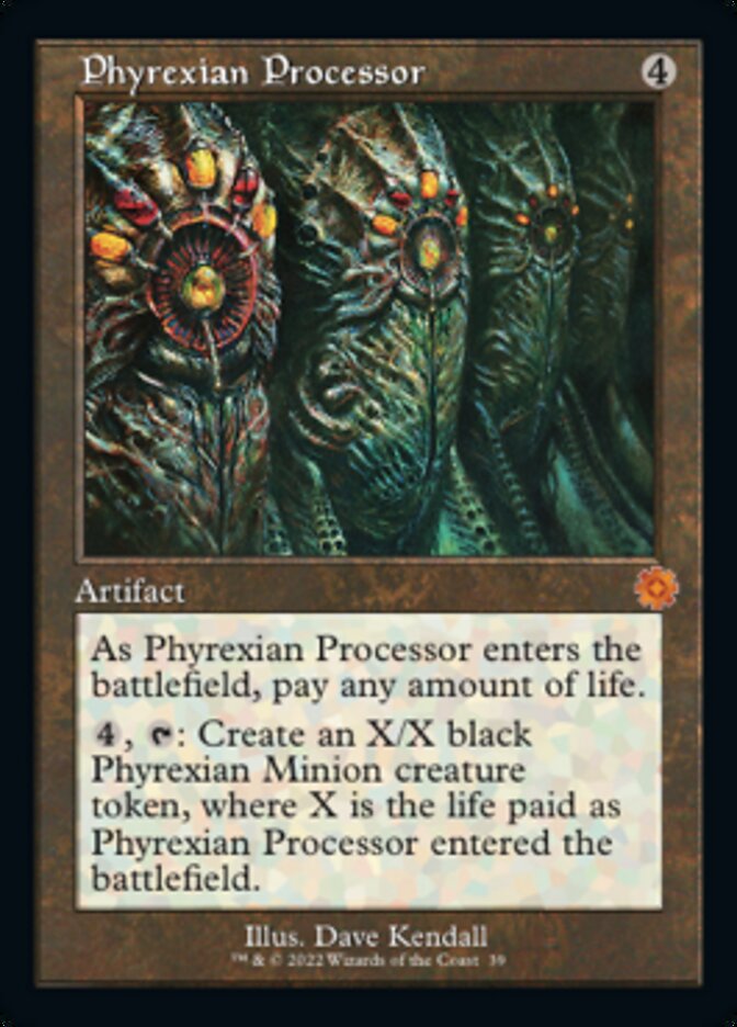 Phyrexian Processor (Retro) [The Brothers' War Retro Artifacts] | Cracking-Singles