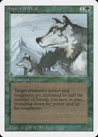 Aspect of Wolf [Revised Edition] | Cracking-Singles