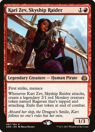 Kari Zev, Skyship Raider [Aether Revolt] | Cracking-Singles