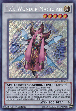 T.G. Wonder Magician [LC5D-EN213] Secret Rare | Cracking-Singles