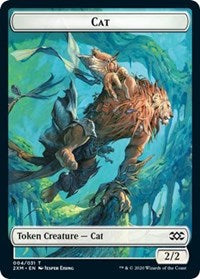 Cat  [Double Masters Tokens] | Cracking-Singles