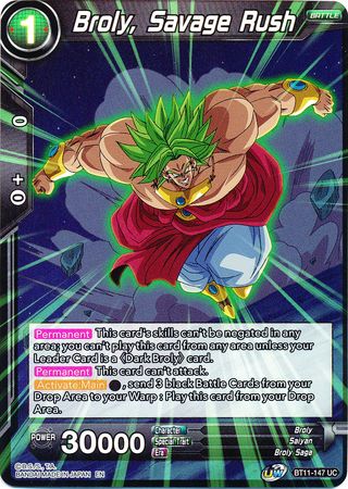 Broly, Savage Rush [BT11-147] | Cracking-Singles