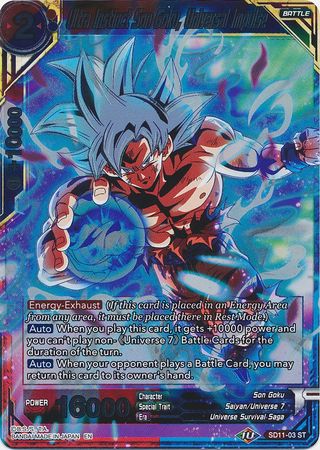 Ultra Instinct Son Goku, Universal Impulse (Gold Stamped) (Starter Deck Exclusive) [SD11-03] | Cracking-Singles