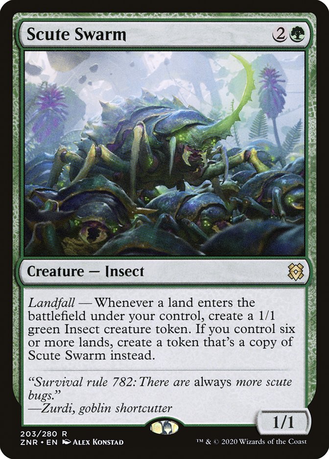 Scute Swarm [Zendikar Rising] | Cracking-Singles