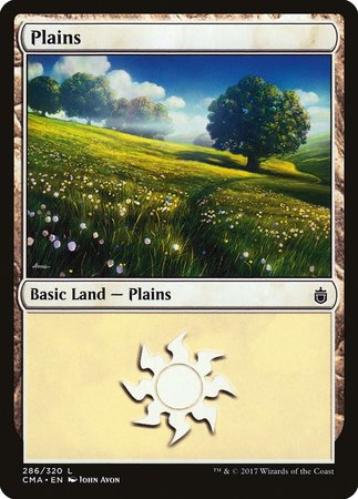 Plains (286) [Commander Anthology] | Cracking-Singles