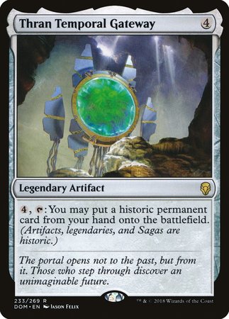 Thran Temporal Gateway [Dominaria] | Cracking-Singles