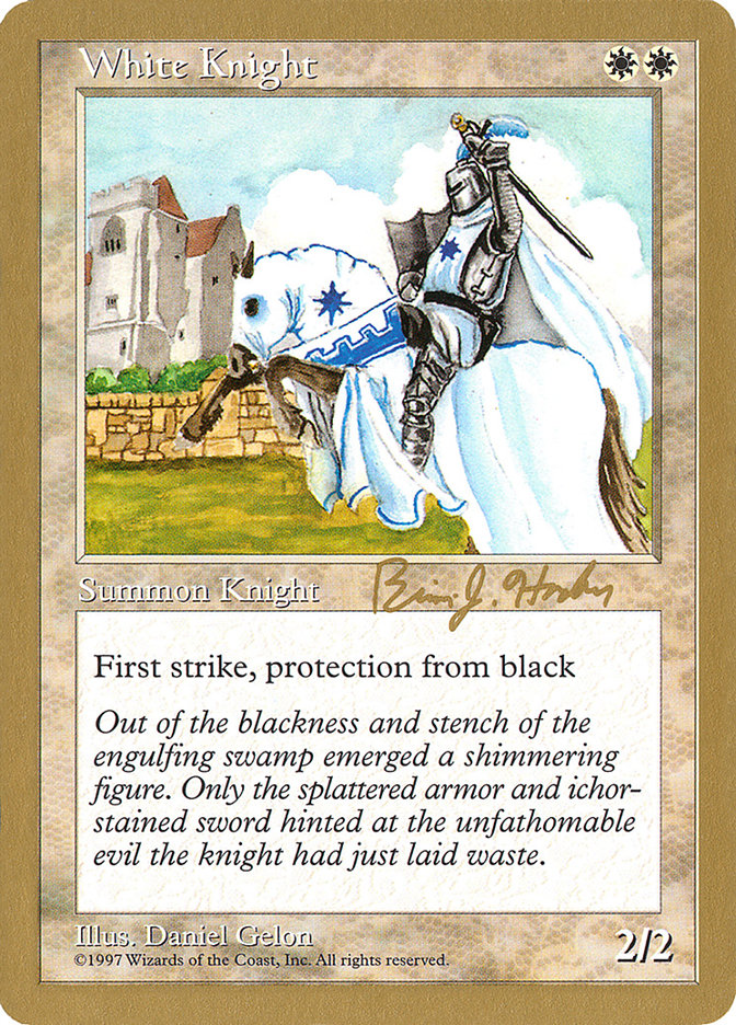 White Knight (Brian Hacker) [World Championship Decks 1998] | Cracking-Singles